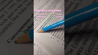 History civics notes study material class 10 icse✨💗
