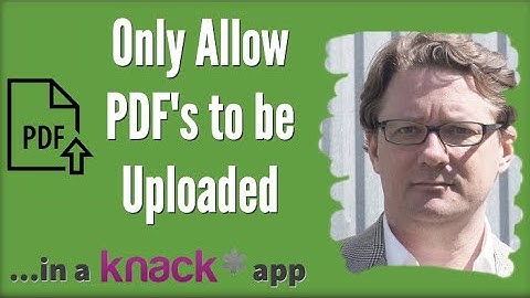 Only Allow PDF