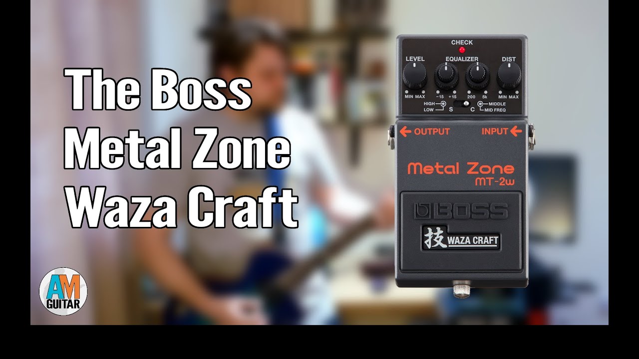 Boss Metal Zone Waza (MT-2w) Demo - YouTube