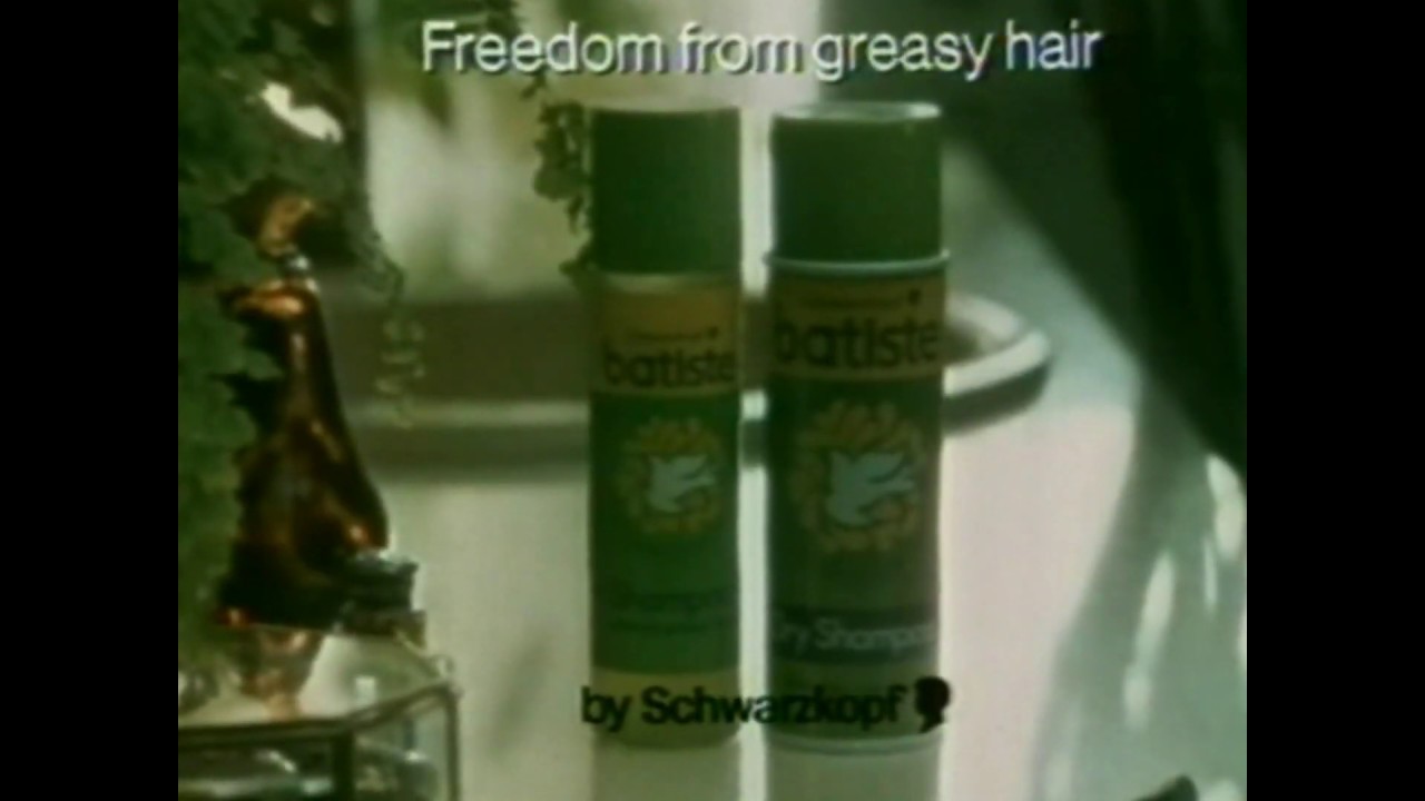 Batiste Dry Shampoo TV Commercial 1976 YouTube
