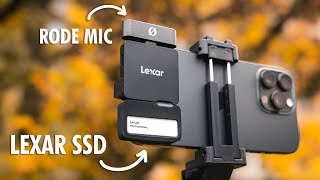 iPhone 16 Pro Max - Simple Setup for PRO Video Recordings
Join the Ultimate Smartphone Filmmaking Course 📱🚀
👉🏻 https://www.smartphonefilmmaking.com
Get my LUT packs here 🎨 ► https://shop.benettgraezer.com/
MotionVFX Black Weeks 👉🏻 https://mvfx.co/BWBenett
(Get 30% off using the code BW30)
GEAR USED IN THIS VIDEO:
Lexar Professional Go SSD with Hub (Amazon) ► https://geni.us/TJPsP
RODE Wireless Micro (Official Store) ► https://brandstore.rode.com/products/wireless-micro?sca_ref=5120827.MKOh1St4Jh
RODE Wireless Micro (Amazon) ► https://geni.us/dwWxr
Mobile Lightweight Video Kit Co-Design (Official Store) ► https://smallrigtechnologyhklimited.pxf.io/YR212j
Mobile Lightweight Video Kit Co-Design (Amazon) ► https://geni.us/e61L
Power Bank USB C 5000 mAh ► https://geni.us/mY3gCsw
DJI Osmo Mobile 6 ► https://geni.us/JQsXxNr
GEAR I USE & RECOMMEND:
► https://geni.us/gear-recommendation
LETS CONNECT AND CHAT!
► Facebook: https://www.facebook.com/benettgraezer
► Instagram: http://www.instagram.com/benettgraezer
► Website: http://www.smartphonefilmmaking.com
ALL BUSINESS INQUIRIES!
► info@benettgraezer.com
DISCLAIMER
Some links are affiliate links, where I earn a small commission if you click on the link and purchase an item. You are not obligated to do so, but it does help support this YouTube channel and allow me to continue making videos for you. I appreciate your support!
TIMESTAMPS:
00:00 - Introduction
01:10 - Sponsor
01:34 - Why use an SSD?
02:32 - Lexar Professional Go Portable SSD with Hub
04:55 - MotionVFX
06:27 - RODE Wireless Micro
09:15 - Final Thoughts
#lexar #ssd #rodewirelessmicro #iphone16promax iPhone 16 Pro Max - Simple Setup for PRO Video Recordings