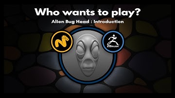 MODO and ZBrush |  Who wants to play?  Alien Bug Head: Introduction