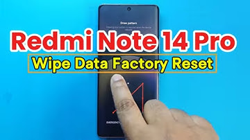 Redmi Note 14 Pro Hard Reset HyperOS | Redmi Note 14 Pro 5G Wipe Data | Pattern Unlock 2025 |
