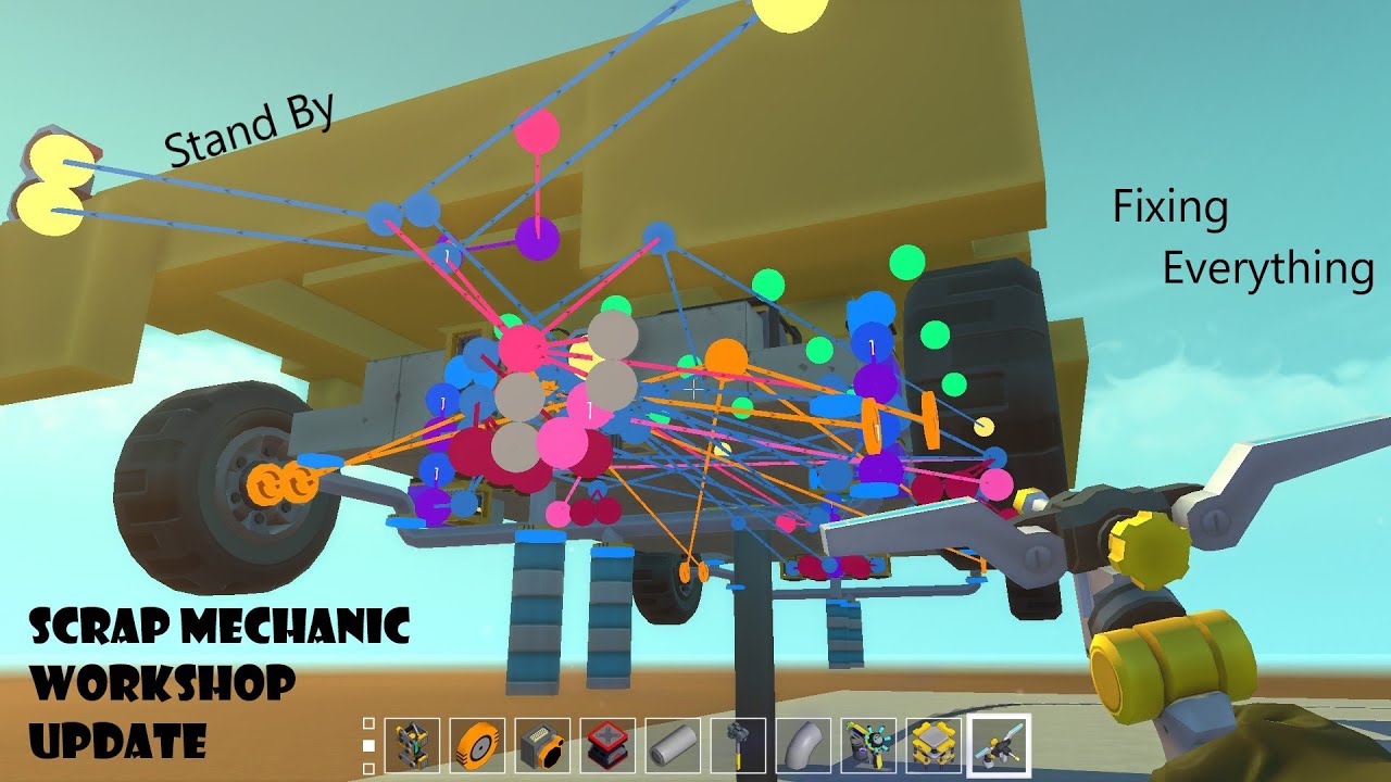 scteam scrap mechanic workshop