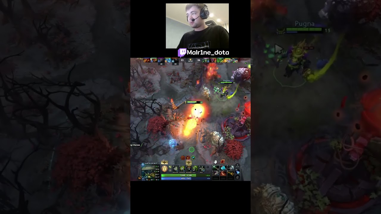 Malr1ne  Earth Spirit mid 15K MMR TOP 