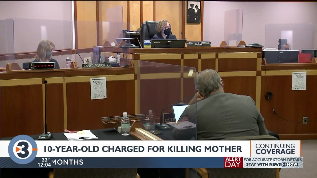 Judge refuses to lower bond for 10-year-old accused of killing mom ...