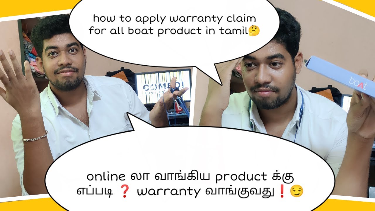 how to get warranty claim for boat product in tamil boat Rockerz 335