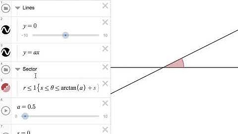 Vertical Angles Theorem - Desmos Illustration (Inspired by John Golden)