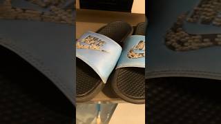 Customizing some old slides #shorts #custom #shoes #nike #bahammultimedia