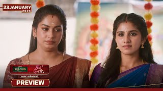 Moondru Mudichu & Singappenne - Mahasangamam Preview 23 Jan 2026 Tamil Serial Sun Tv