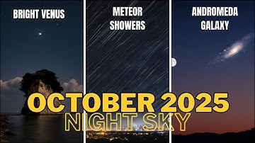 October 2025 Night Sky Guide: Must-See Celestial Events