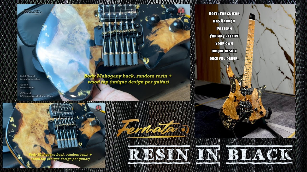 FERMATA EVO-24 IN RESIN BLACK