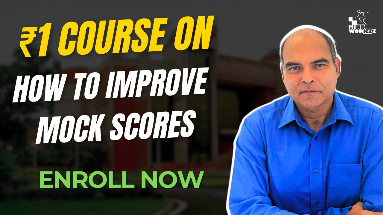 BOOST your Mock Tests Scores in CAT With THIS ₹1 Course by Arun Sharma ...