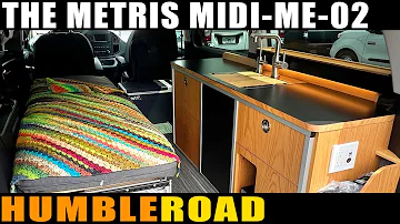 Introducing the Humble Road MIDI-Me 02. A Mercedes Metris Micro Camper Solo Traveler