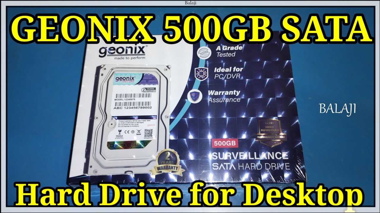 GEONIX 500GB SATA Hard Drive Review | Best Budget Desktop HDD 2026