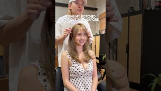 fixing my botched haircut… fixing my botched haircut…
