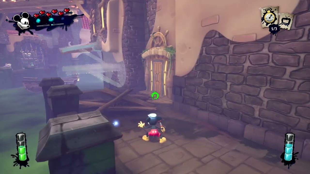 The Enhance Concept Art Location for Epic Mickey Rebrushed