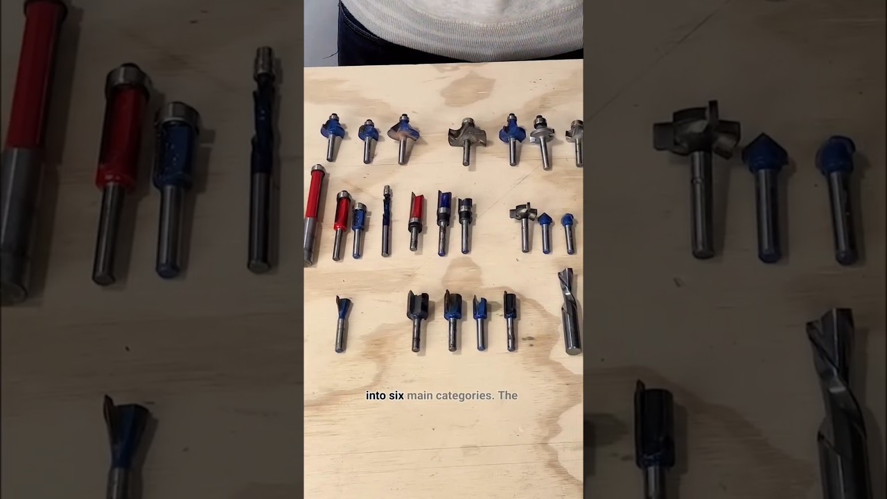 How Many Types of Router Bits are There? 