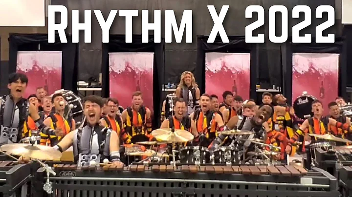 Totally not Rhythm X 2022 "Art Shaped Box" the day before WGI prelims...