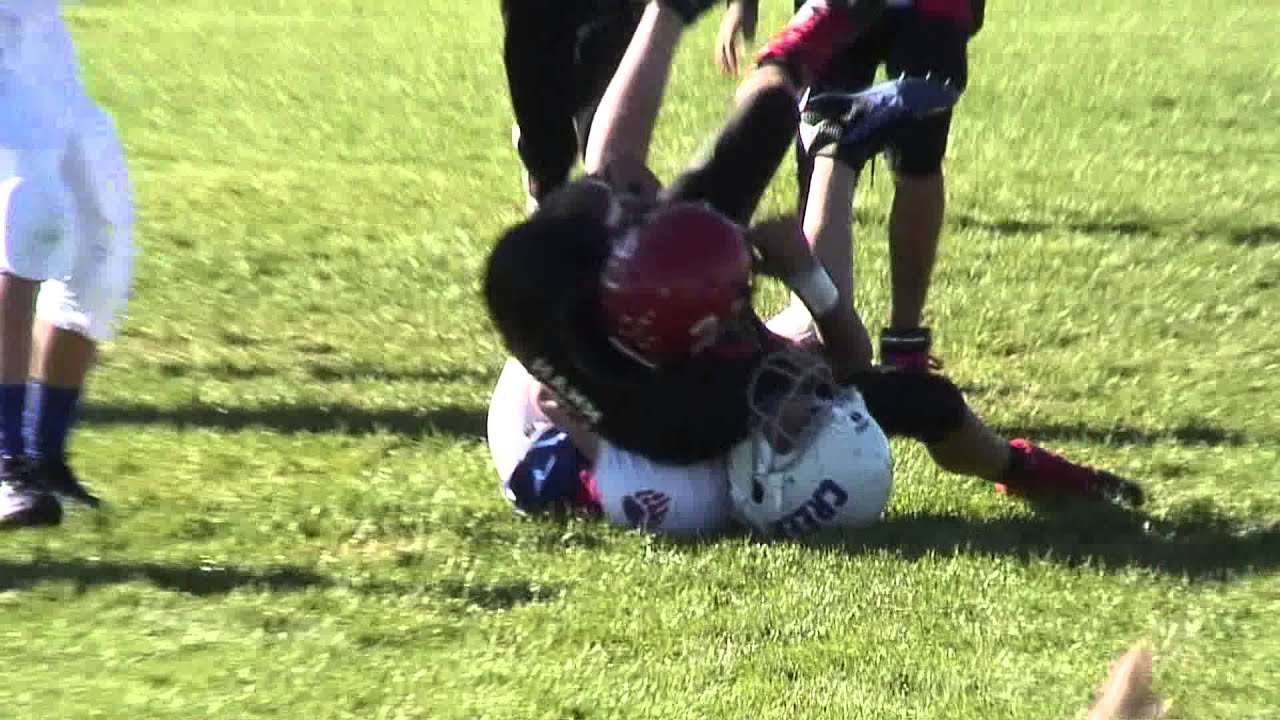 Tanner Covello Sacks and Throws Down QB