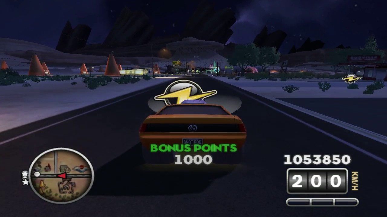 Cars: Mater-National: Hi-Octane mod: Exploring Hub as Snot Rod!