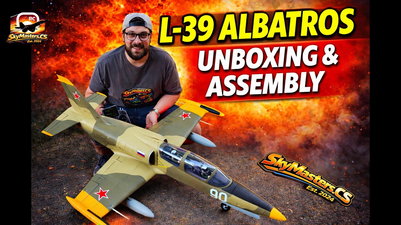 🦅 FREEWING L-39 Albatros 80mm EDF I Unboxing & Assembly - YouTube