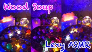 💤 SOUNDS FROM INSOMNIA - Wood soup ASMR 🥣 Sounds for relaxation and meditation 💤 #woodsoup #asmr
