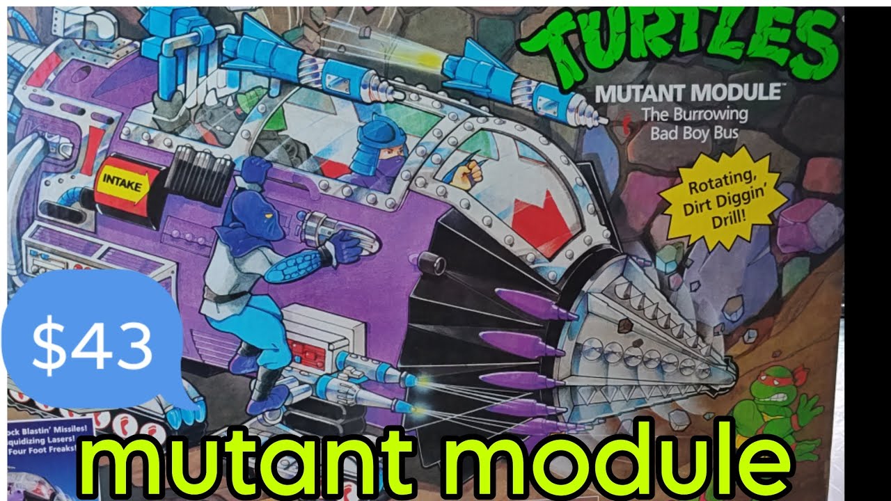 Tmnt mutant module target 🎯 exclusive - YouTube