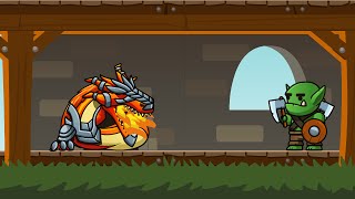 Minions Fail Killing Dragon - Arcanox (Mobile Strategy Game) screenshot 3
