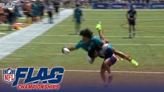 Jaguars Elite Jaguars vs. Old Skewl Ravens highlights | NFL FLAG Championships