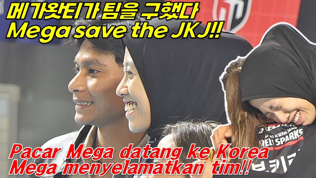[Audio reupload] Mega menyelamatkan tim!!  [여자배구직캠]