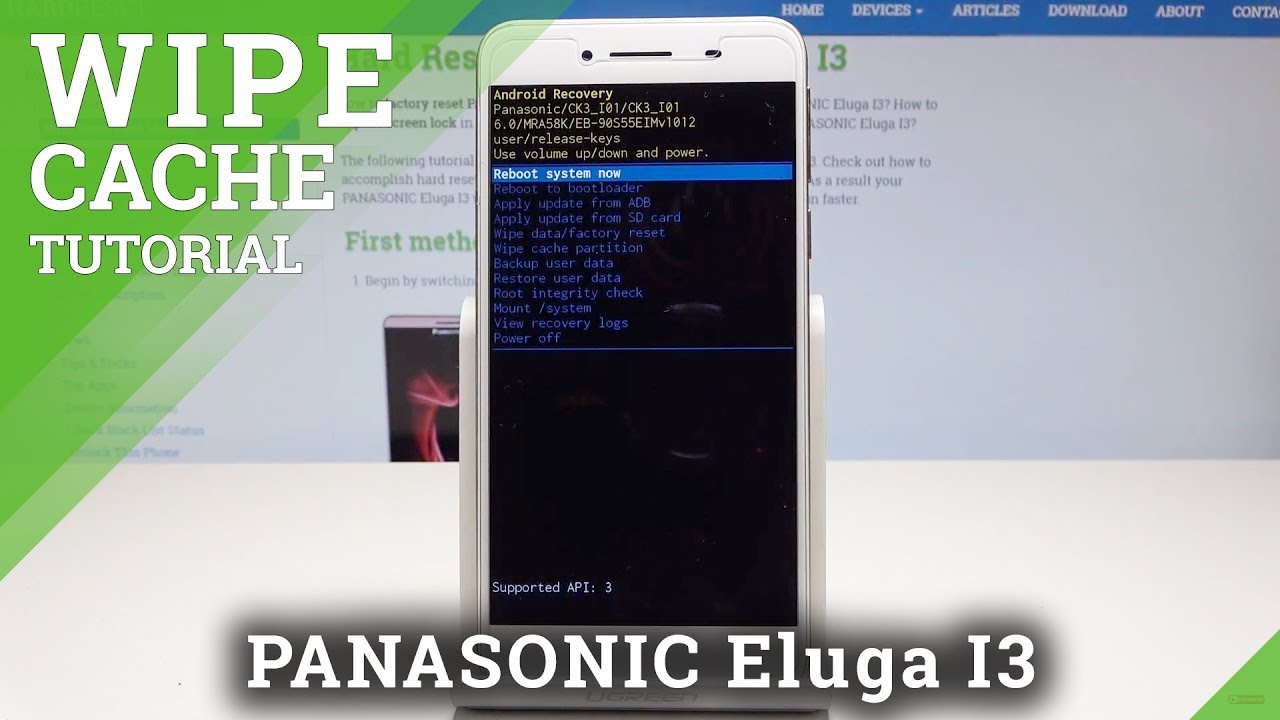 How to Wipe Cache in PANASONIC Eluga I3 - Delete System Caches