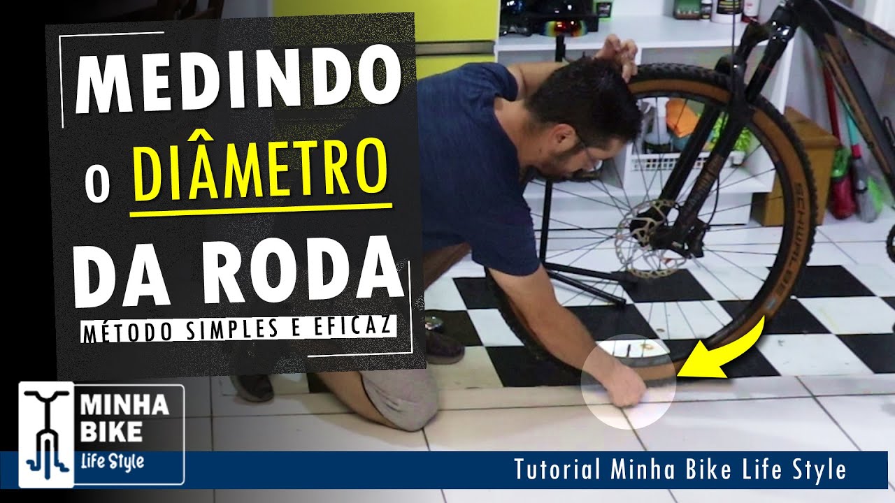 COMO MEDIR A CIRCUNFERÊNCIA DA RODA DA BIKE Minha Bike Life Style