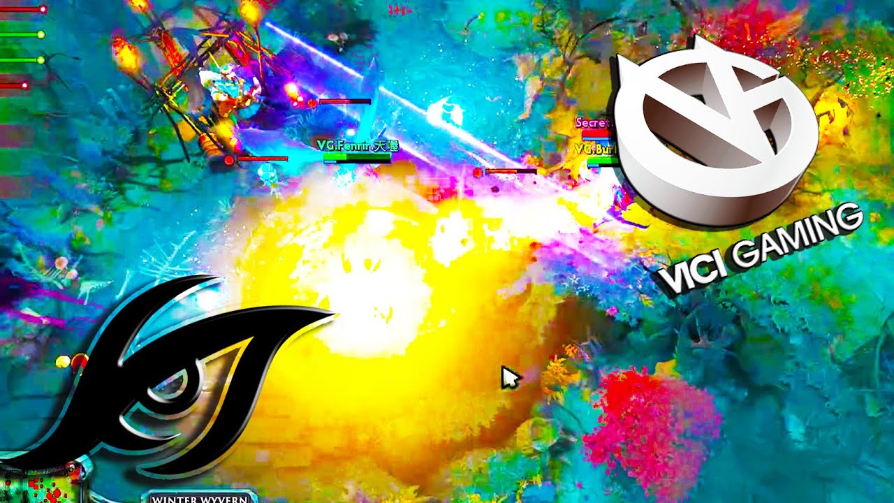 Secret vs Vici Gaming Game 1 Dota 2 Highlights The Frankfurt Major 2015 Upper Bracket Semi Finals