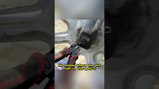 How to Use a Cotter Pin Correctly – Insert, Bend, Lock! No More Loose Pins#Fastener#CotterPin