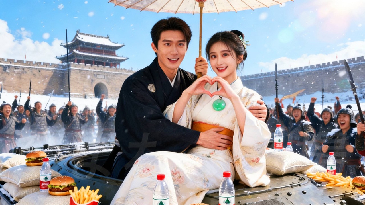 彼女は古代に遡り、その知恵によって王の愛を勝ち取りました。