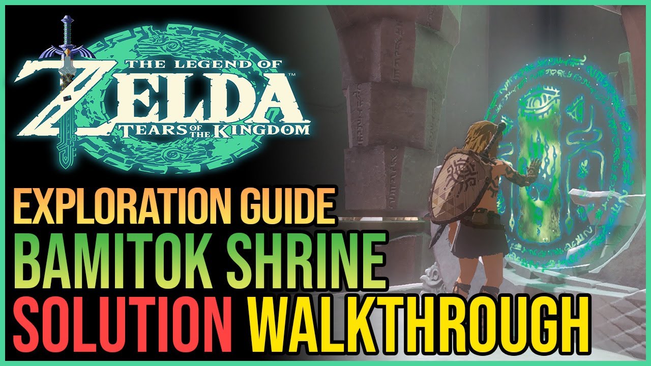 Bamitok Shrine Zelda Tears of The Kingdom - Mount Dunsel Hidden Shrine