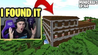 WOODLAND MANSION!! (minecraft ep.44)