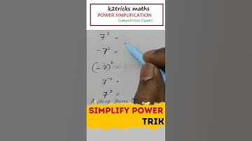 Power Simplification Tricks | Easy Simplification #shorts #simplification #simplificationshorttrick