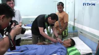 Visit to the Wounded in Action Soldiers 1 27 2017