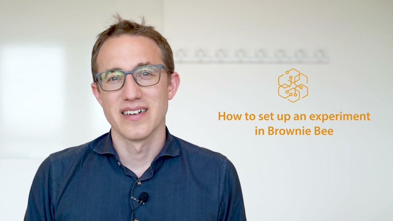 How to setup an experiment in Brownie Bee