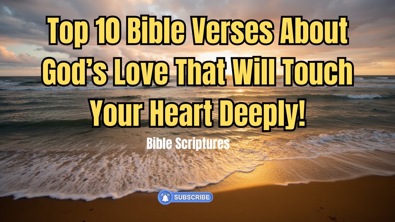 Top 10 Bible Verses About God’s Love That Will Touch Your Heart Deeply ...