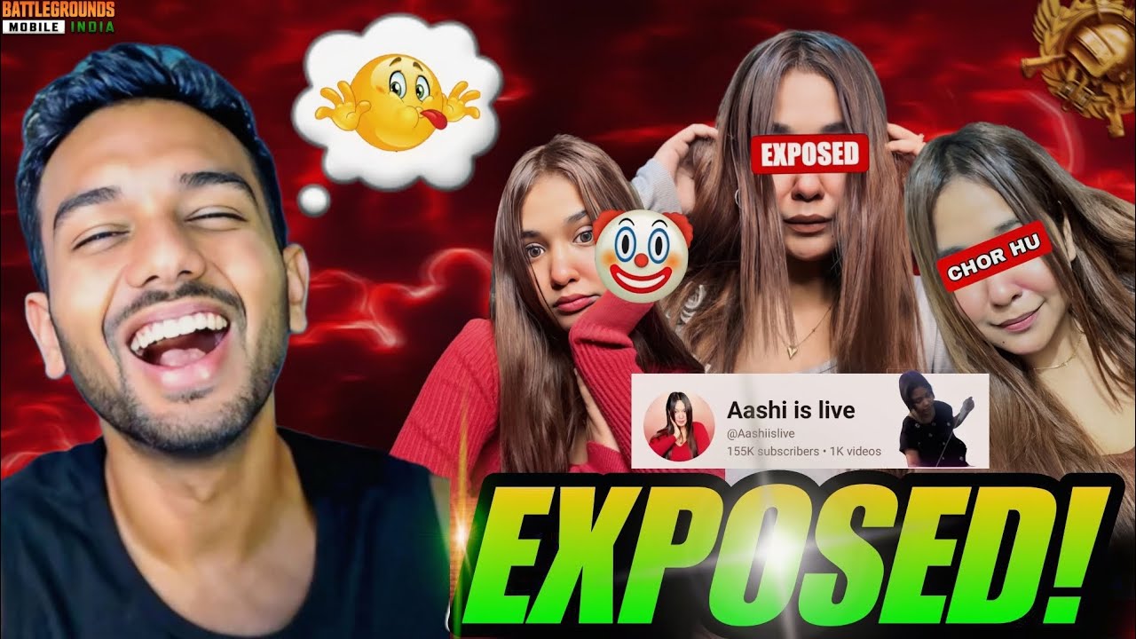 SCAMMER & CHOR AASHI IS LIVE FINAL EXPOSED 🤡 || 
