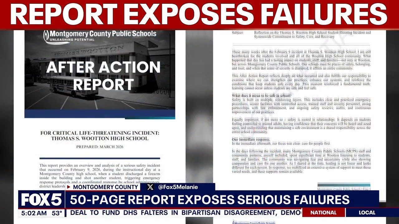 50 page report exposes serious failures in MCPS response