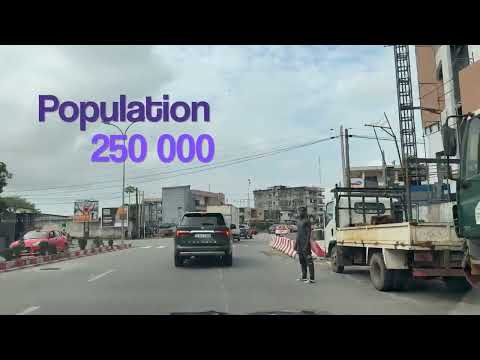 Abidjan City Drive 2025 🇨🇮 | Cocody → Marcory → Plateau | Home of Africa’s Tallest Tower