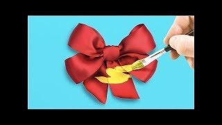 10 Lindas Manualidades Con Cintas Y Listones