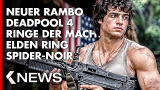 Neuer Rambo Film, I am Legend 2, Herr der Ringe Serie, Elden Ring, Spider-Noir... KinoCheck News