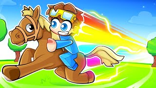 Spending $100,000 To Get The FASTEST HORSE in Roblox!