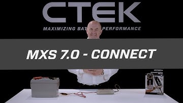 Tutorials - CTEK MXS 7.0 - How to conect