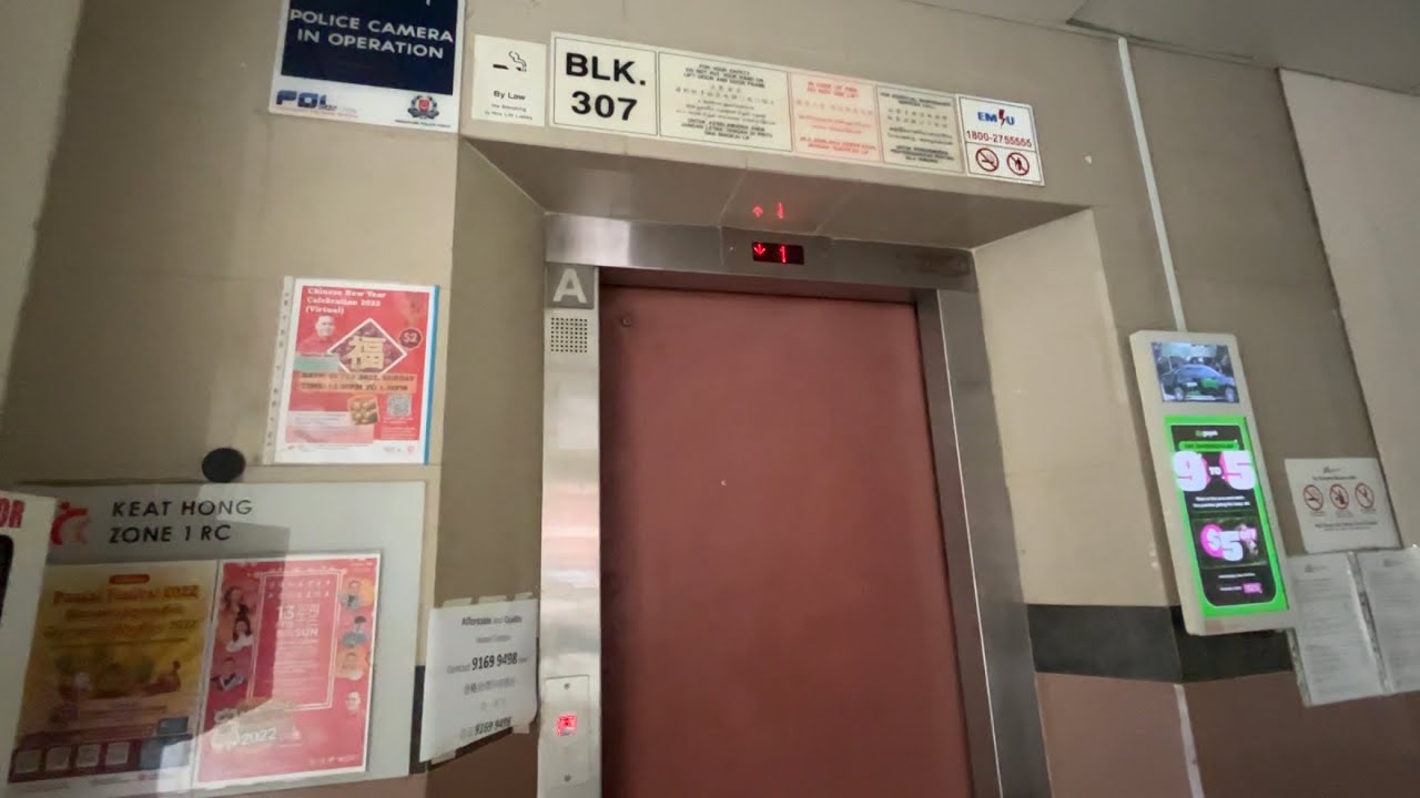 Gone [Choa Chu Kang] Blk 307 Lift A Fujitec YouTube